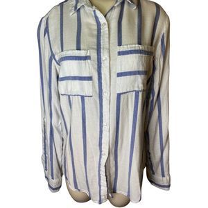 Japna Womens Medium Button Down Plaid